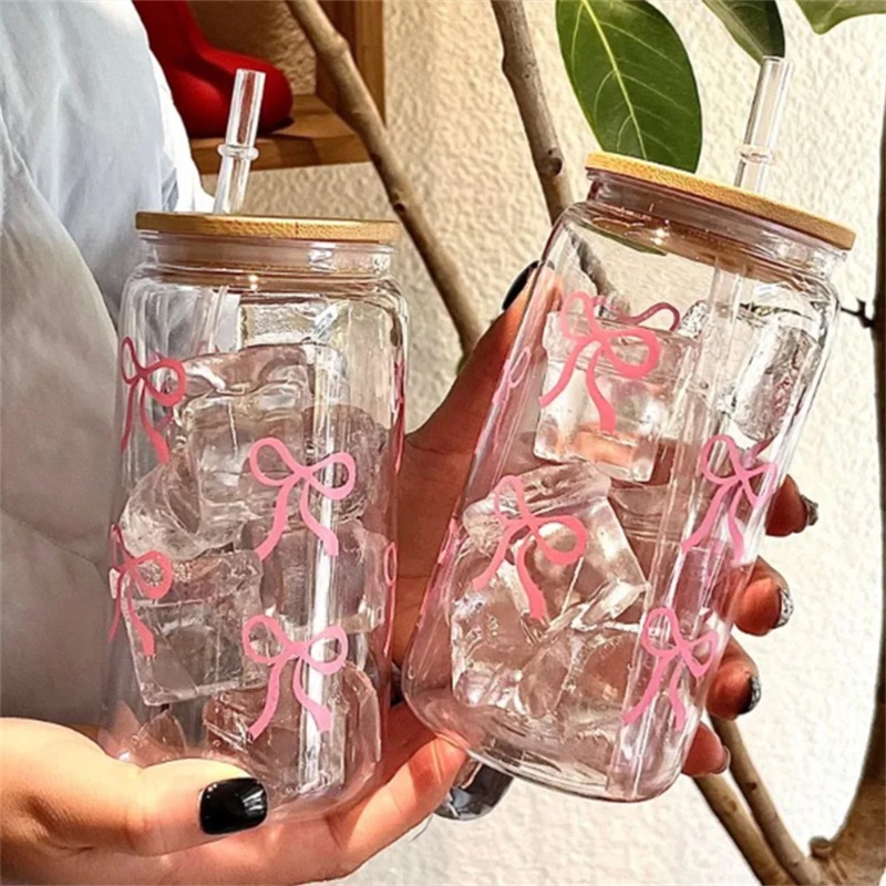 Coffee Tea Jars - 1 шт. Милая стеклянная кружка с