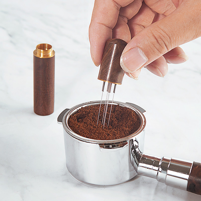Coffee Tamper Leveler - Темпер для кофе, иглы из нержавеющей