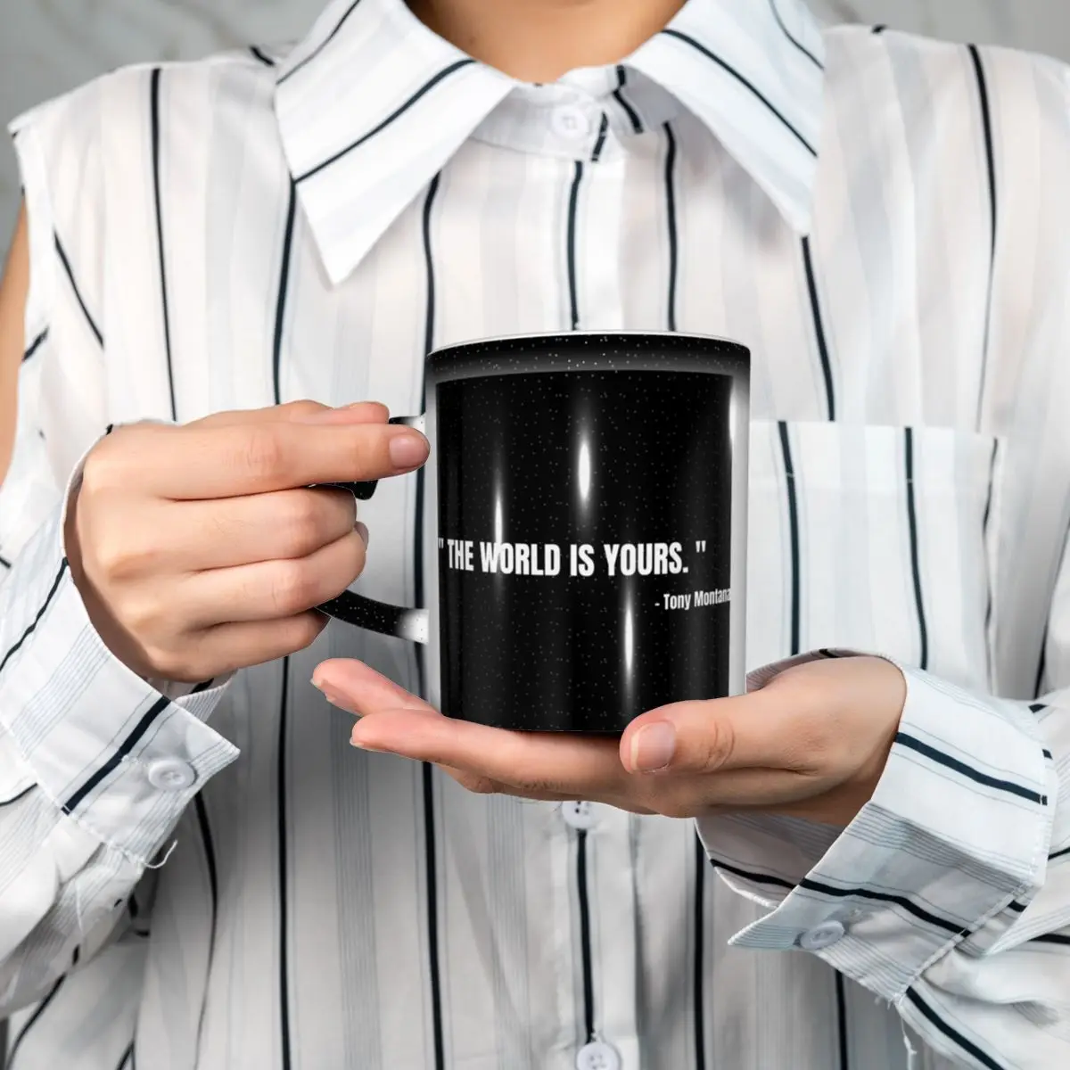 Coffee Tea World - Кружка с изображением Тони Монтаны из