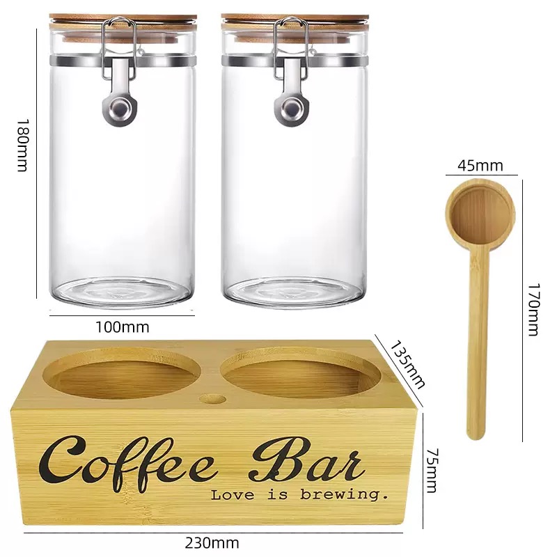 Coffee Tea Jars - Банки для хранения кофе, 2 упаковки
