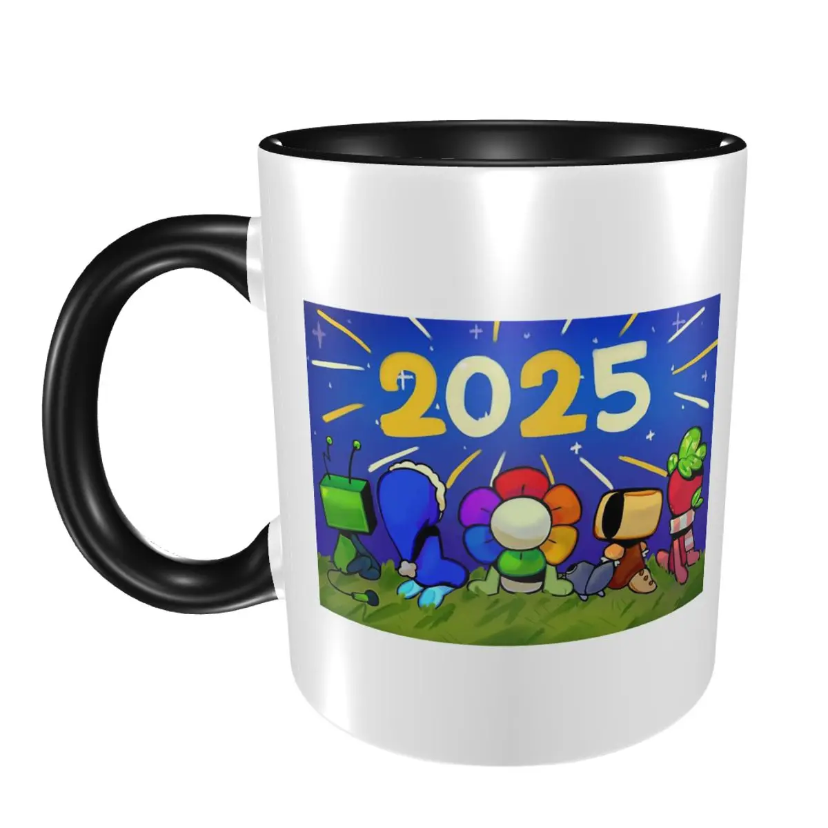 Coffee Tea World - Забавная керамическая кружка Dandys World Game