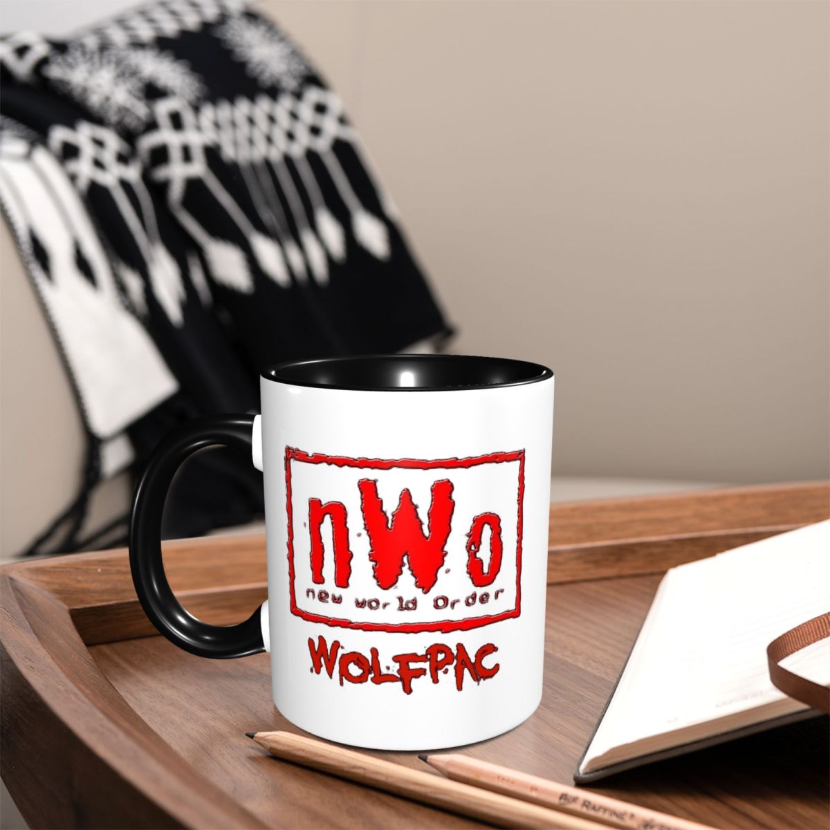 Coffee Tea World - Кружка для борьбы NWO New World