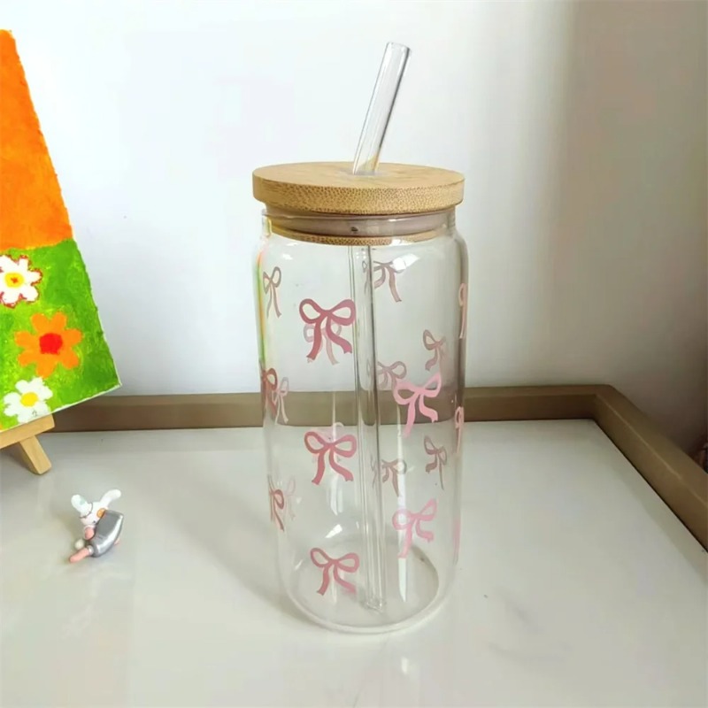 1 шт. Милая стеклянная кружка  – обзор и цена Coffee Tea Jars