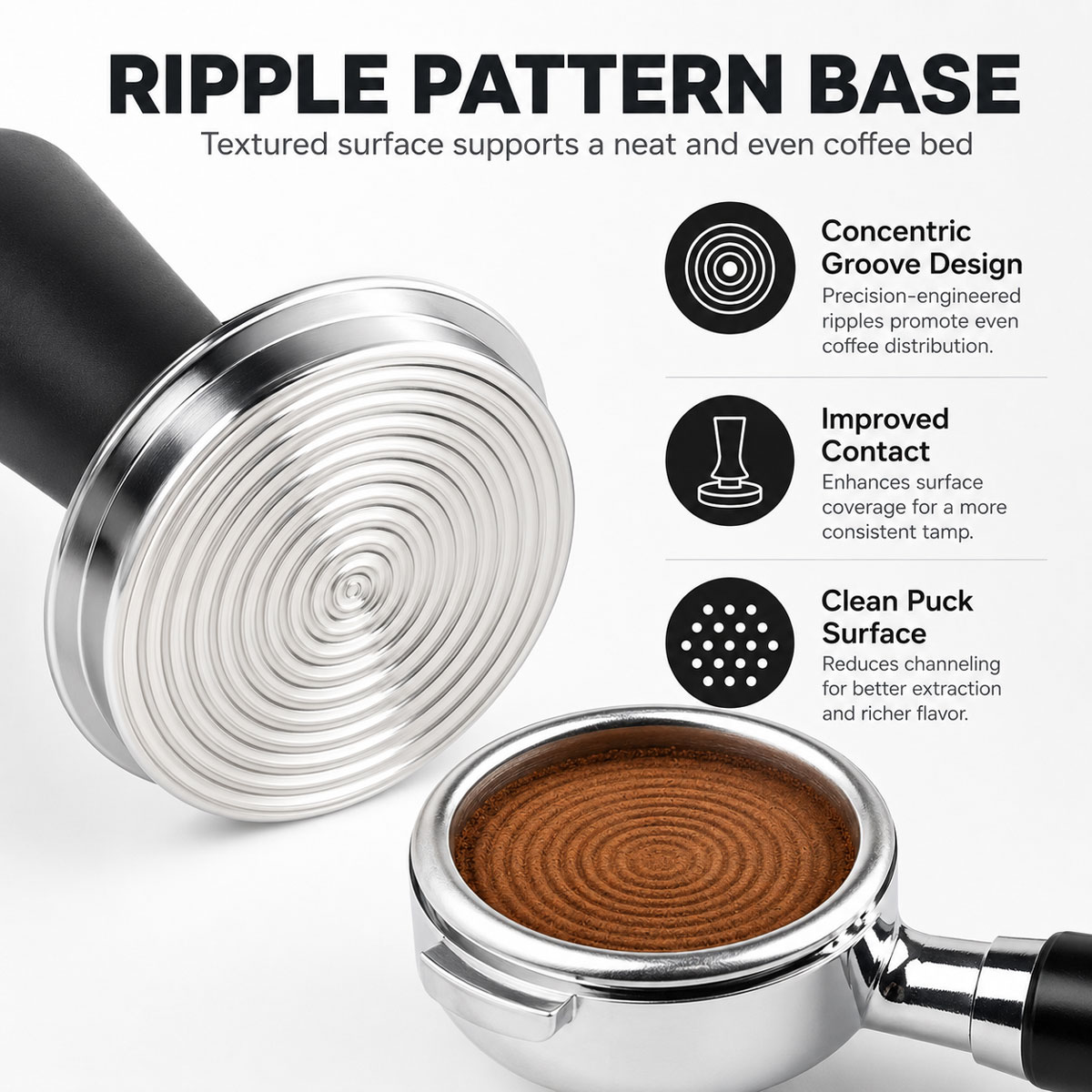 1 шт. темпер для кофе 51/53/58 – обзор и цена Coffee Tamper Leveler