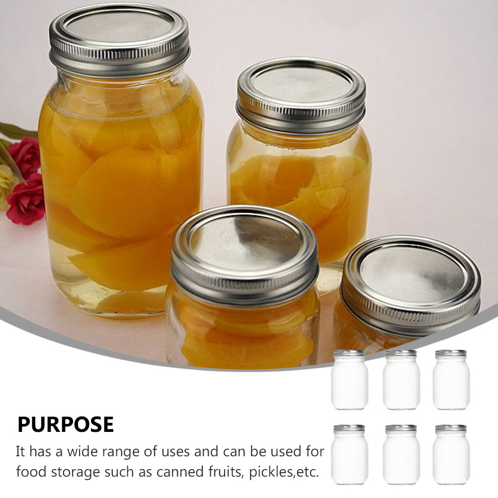 Набор из 6 прозрачных круглых  – обзор и цена Coffee Tea Jars