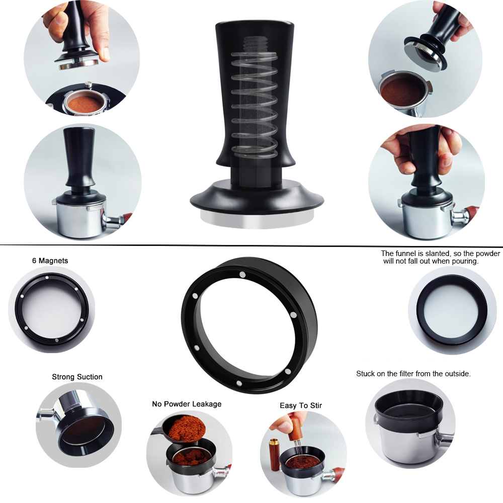 Темпер для эспрессо 51/53/58 м – обзор и цена Coffee Tamper Leveler