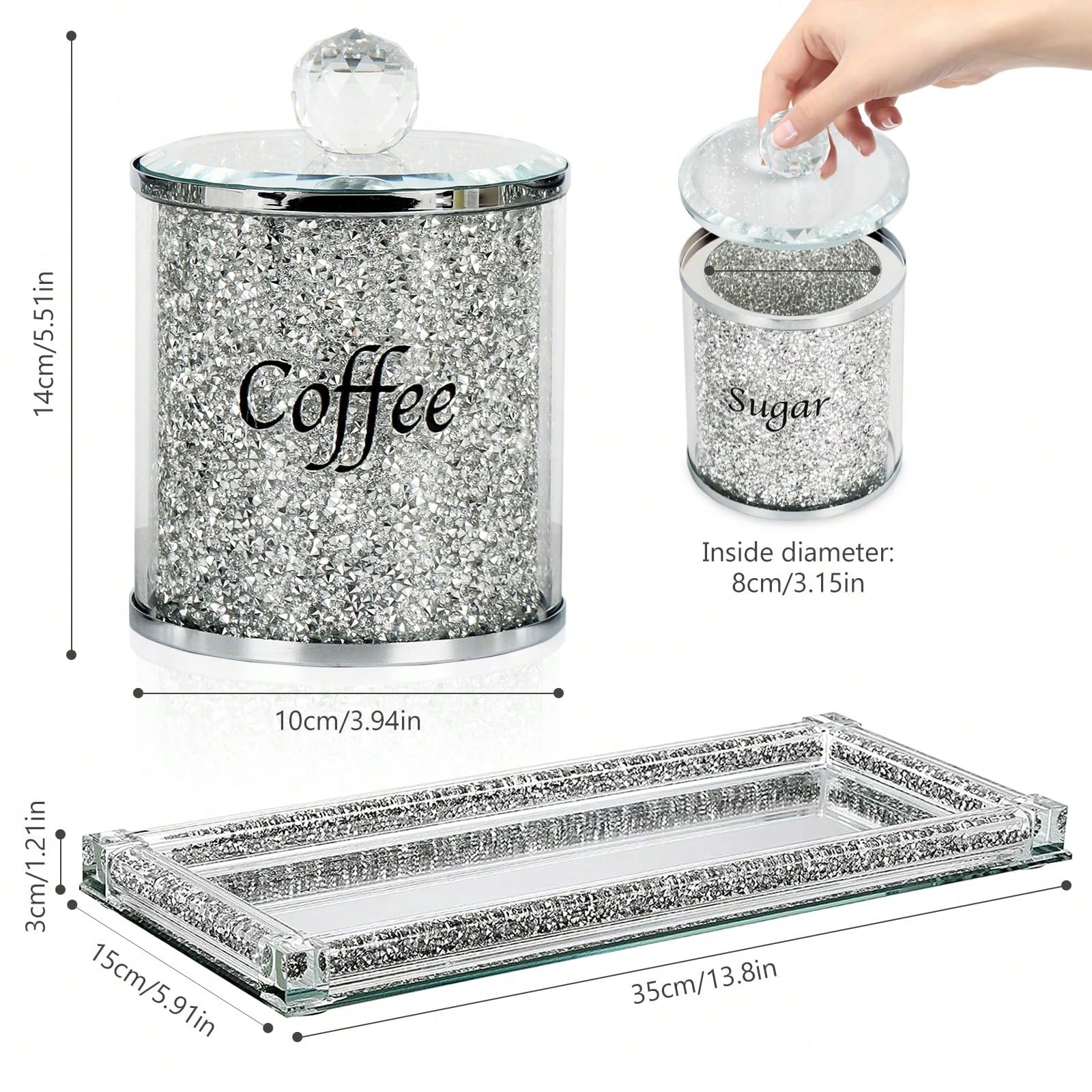 Набор банок для кофе, сахара и – обзор и цена Coffee Tea Jars