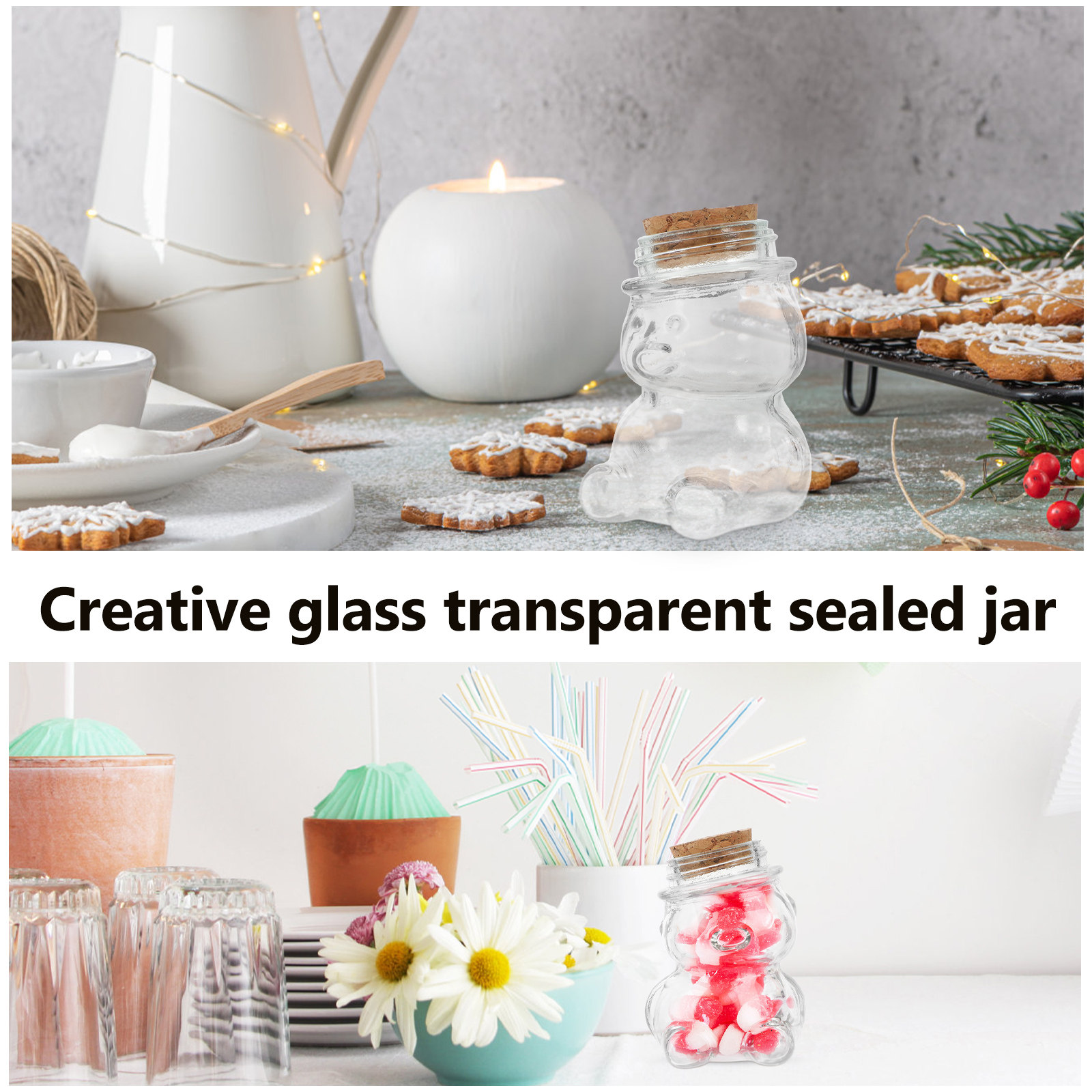 Набор из 4 стеклянных банок дл – обзор и цена Coffee Tea Jars