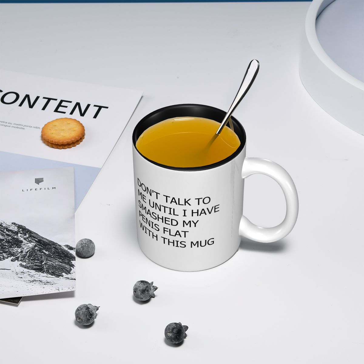 Кружка с надписью «Не разговар – обзор и цена Coffee Tea With Me